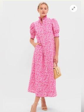 HYACINTH HOUSE
Pink Poppies Floral Louisa Maxi Dress - Size XL NEW WITH TAGS
